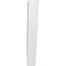 Ekena Millwork 3 1/2-in. W x 12-in. D x 24-in. H Traditional Architectural Grade PVC Knee Brace BRCP035X12X24TRA - alternate 5